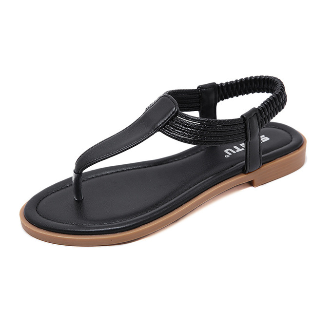 strap pu sandals women platform shoes solid classic plus size casual shoes women sandals summer 2022 female sandal deals