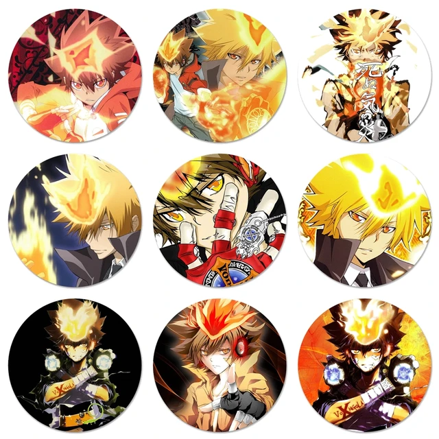 58 Mm Number24 Anime Badges Yuu Taisei Ethan Natsusa Brooch Icons -  Brooches - AliExpress