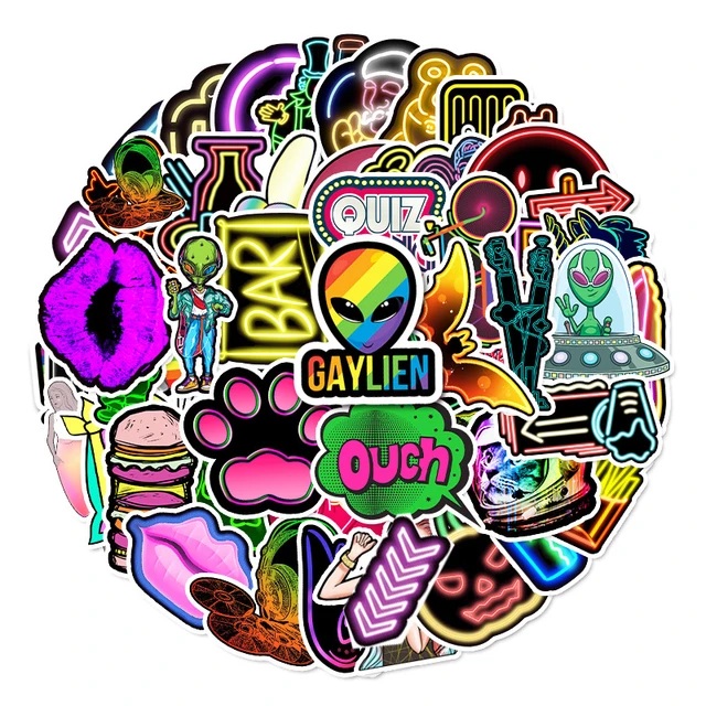 Neon Lights Sticker - .de