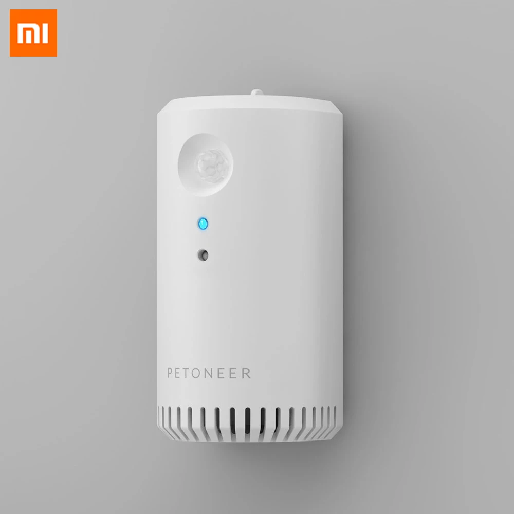 

New Xiaomi PETONEER Smart Pet Sterilization Deodorizer Odor Eliminator for Dogs and Cats Infrared Timing Dual Mode USB Charging