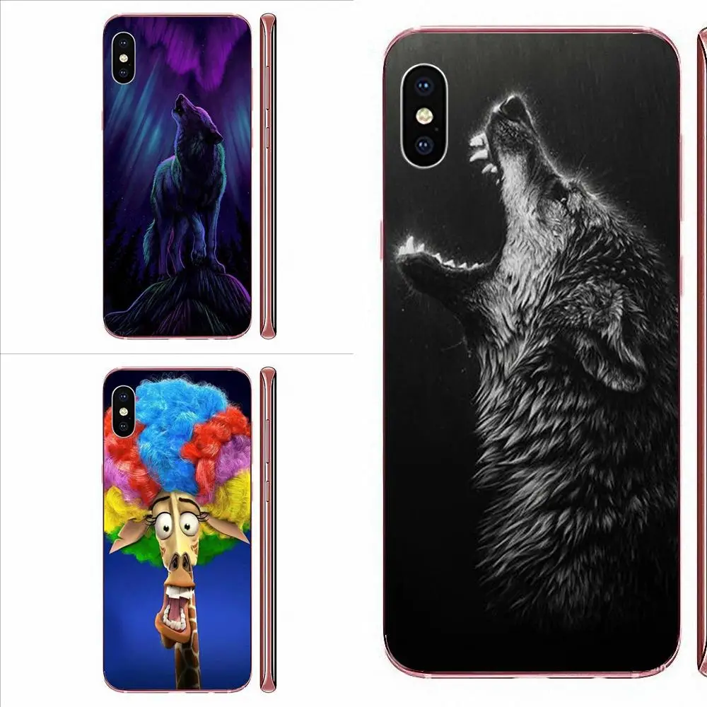 Для Huawei Honor 10 10i 20 20i 8S lite Y9 Prime Y7 2019 Y5 2018 p40 pro TPU Защитная кожа животное собака Волк