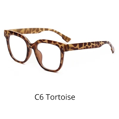 Ralferty очки для глаз, оправа для женщин и мужчин, синий светильник, очки, компьютерные защитные очки, модные ретро квадратные оптические оправы W192139 - Цвет оправы: C6 Tortoise