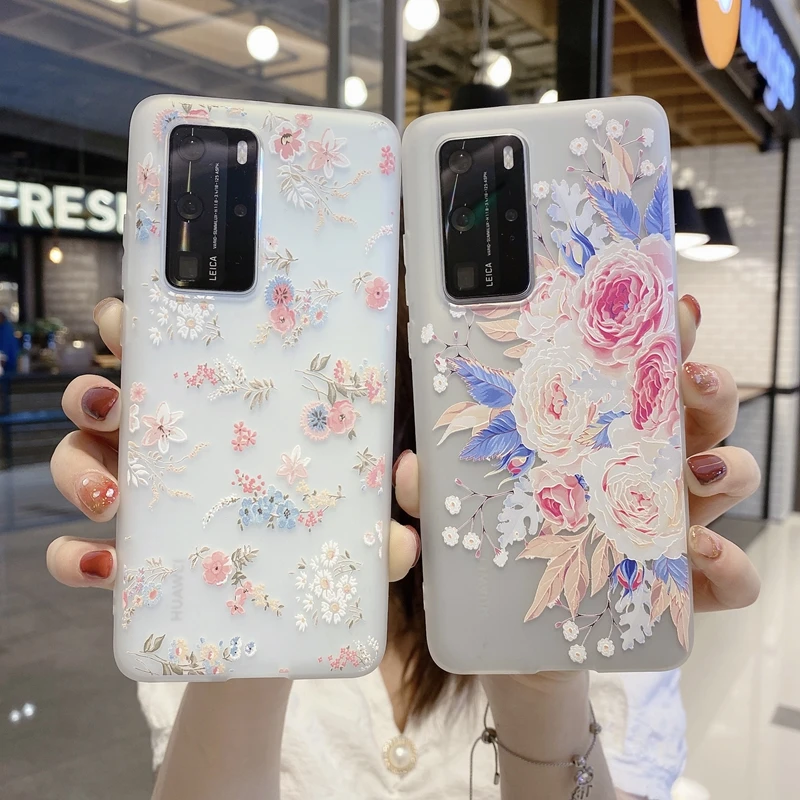 Цветы Чехол для Samsung Галактики A10 A20 A30S A40 A50 A50S A51 A71 S8 S9 S10 S20 плюс S7 край G530 J2 Prime