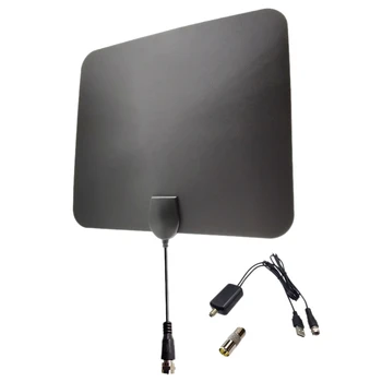 

Antenna TV Digital HD 400 Mile Range Skywire Indoor 1080P 4K 16Ft Coax Cable