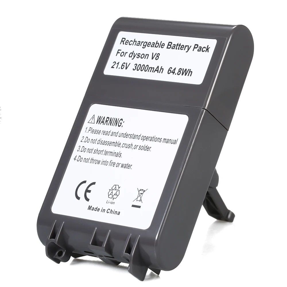 

21.6V 4000mAh High Capacity Lithium Rechargeable Battery Pack Power Tools Battery for Dyson V8 Absolute / V8 Animal / V8