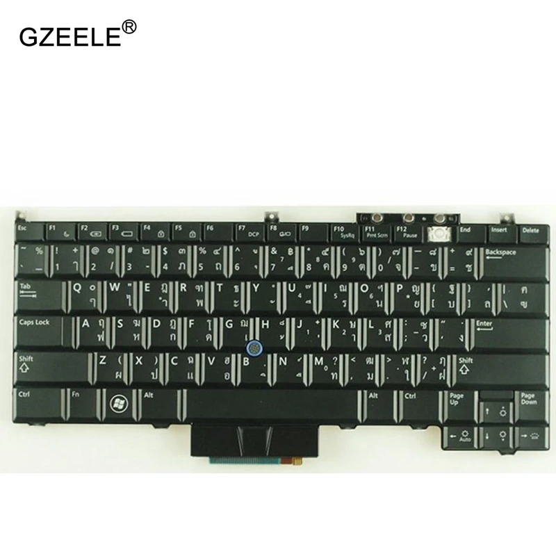 Gzeele Us Laptop Keyboard For Dell Latitude E4300 E40 Pp13s New Keyboard With Backlighting Replacement Keyboards Aliexpress