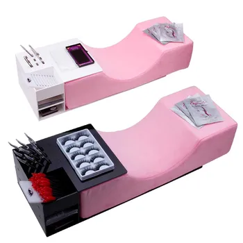 

Lash Pillow Salon Eyelash Extension Flannel Pillow Grafting Eyelash Pillow Ergonomic Support Extension Makeup Tools Curve Salon