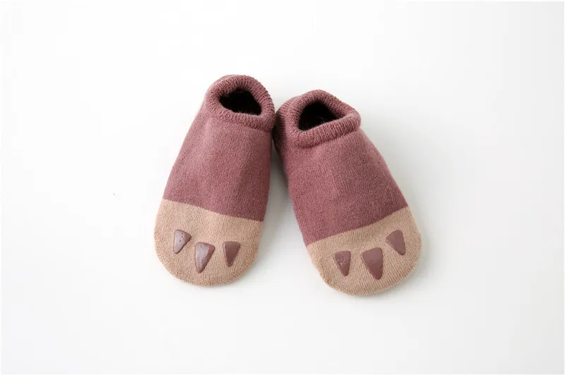 1 пара, Lytwtw's, милый кавайный котик, когти, лапы для новорожденных мальчиков и девочек, Мультяшные носки по щиколотку подарочные нескользящие носки-тапочки из хлопка