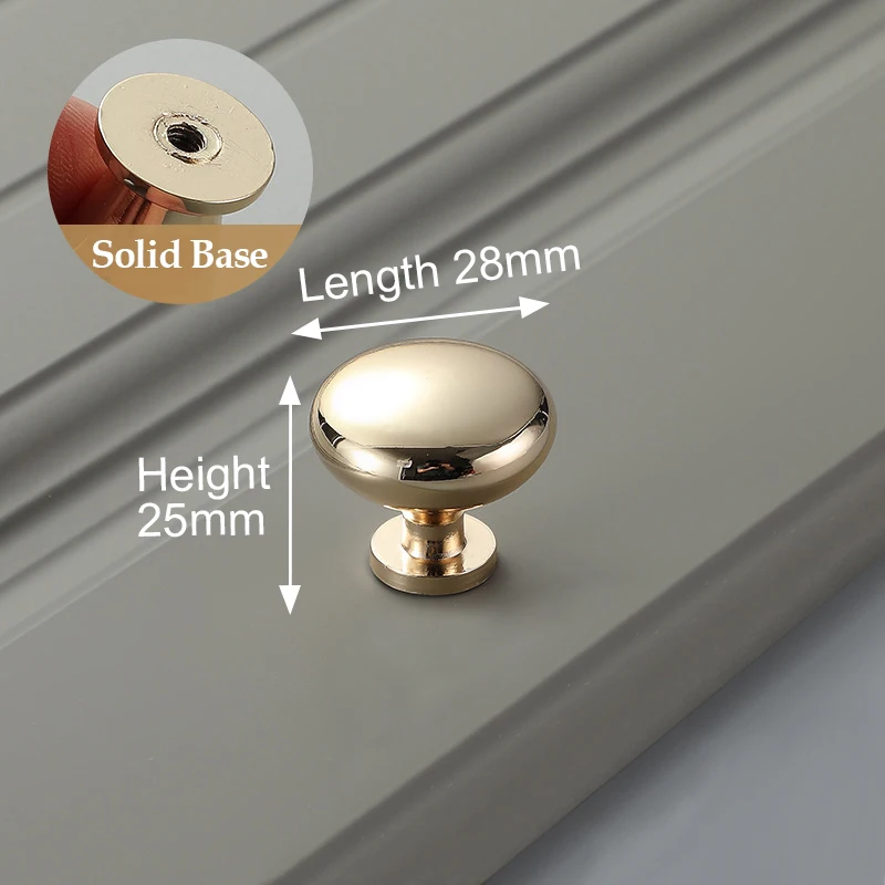 KAK Zinc Alloy Bright Gold Cabinet Pulls Light Luxury Stylish Kitchen Handles for Furniture Drawer Knobs Cabinet Hardware - Цвет: Handle-6625BG
