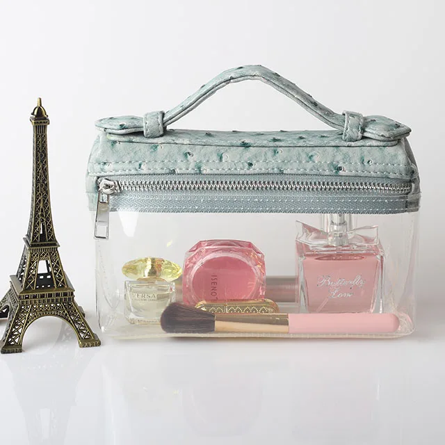 clear plastic purse