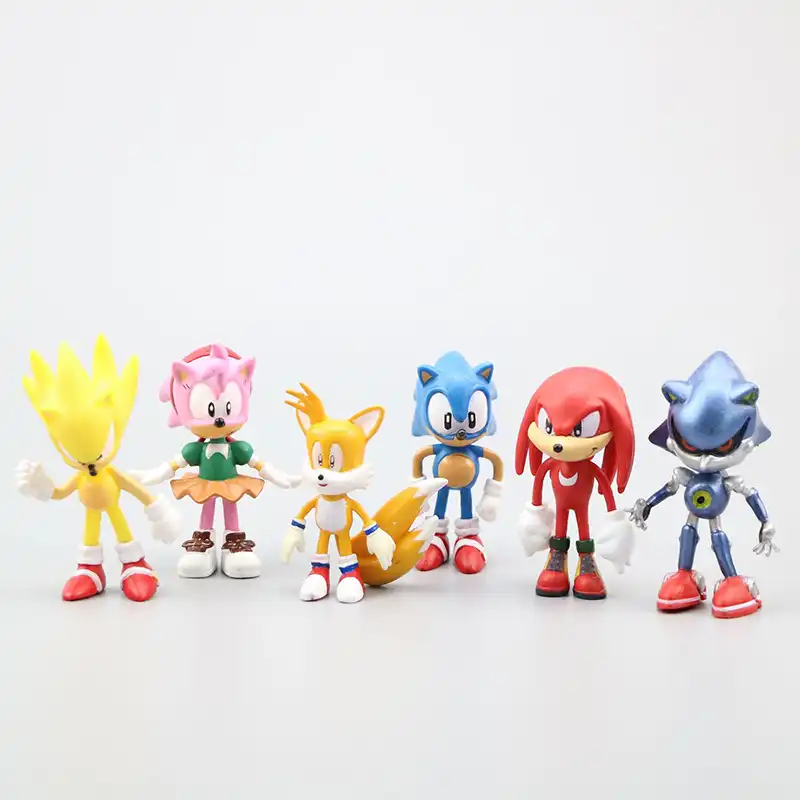 sonic plastic animals