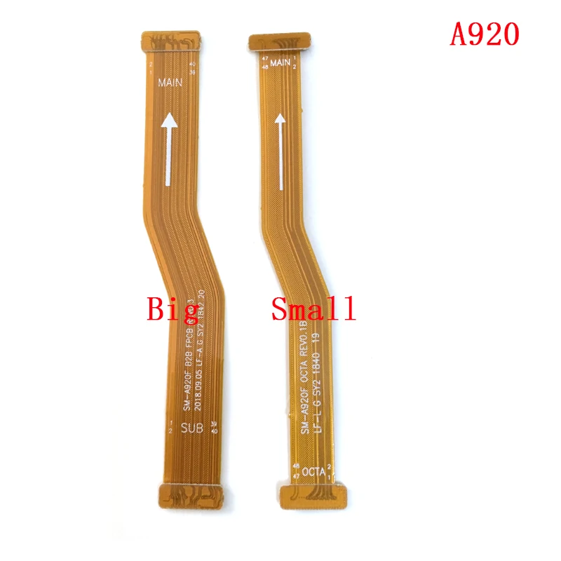 Для samsung Galaxy A10 A20 A30 A40 A50 A60 A70 A40S A920 A750 основная материнская плата ЖК-дисплей гибкий ленточный кабель
