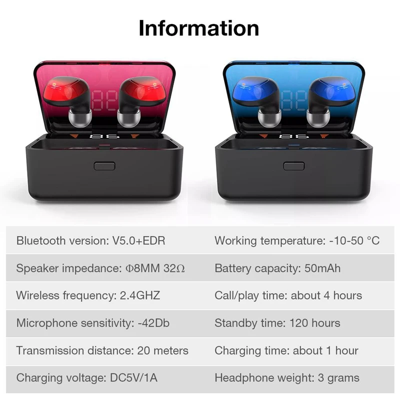 OPQ-Es01 Bluetooth 5,0 настоящая Беспроводная стереогарнитура наушники противоударный аудио приемник без потерь качество звука