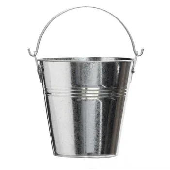 

1pc iron bucket for fireplace pellet stove barbecue grill indoor outdoor oil drum barrel grease bucket