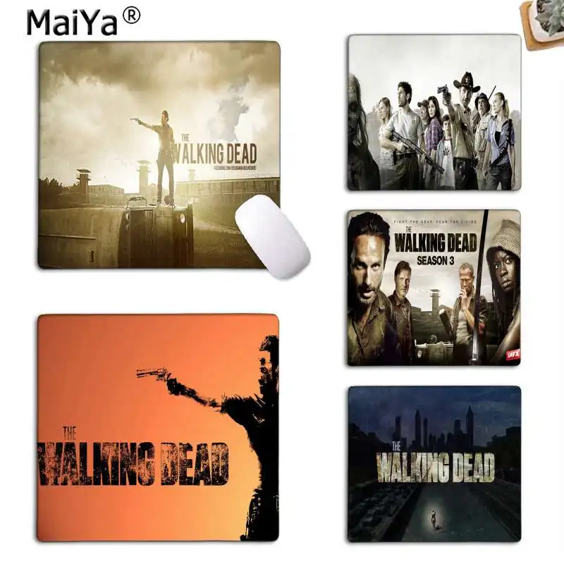 

MaiYa The Walking dead Beautiful Anime Mouse Mat Rubber PC Computer Gaming mouse pad