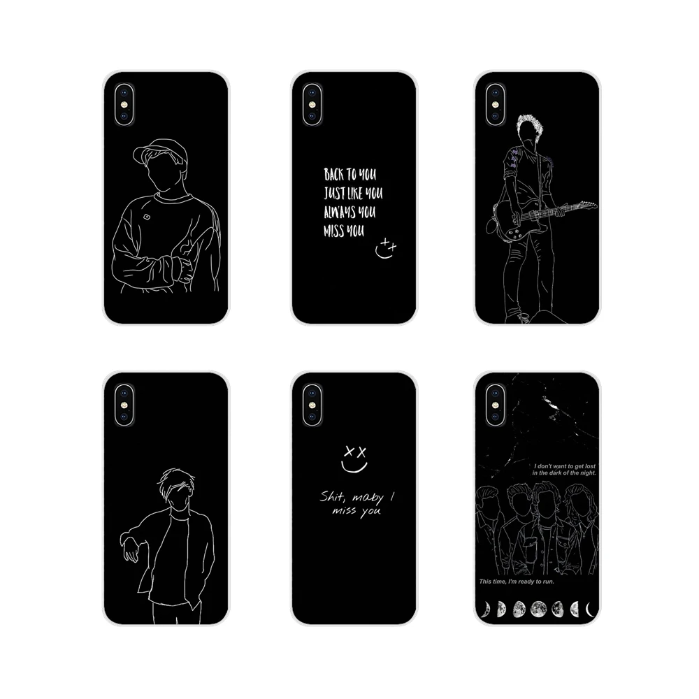 Мягкие прозрачные чехлы для Huawei Y5 Y6 Y7 Y9 Prime Pro GR3 GR5 2017 2018 2019 Y3II Y5II Y6II 1D Louis Tomlinson two of us |