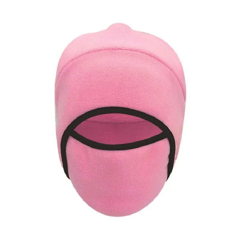 Wholesale Fleece Hat Winter Headwear Balaclava Face Mask Head Cap Warm Beanie Cap