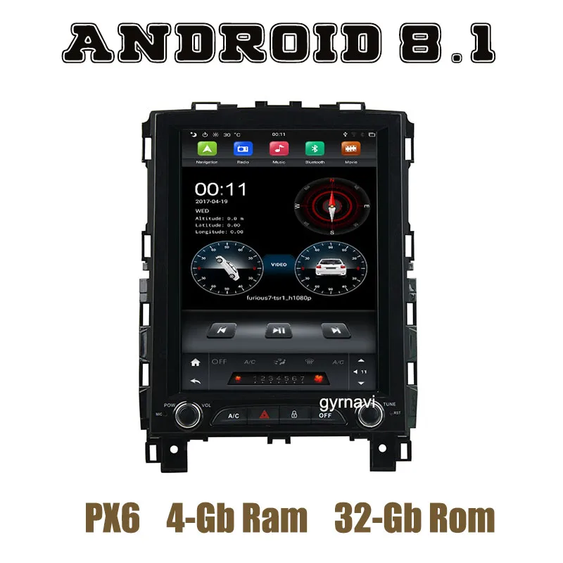

10.4" PX6 Tesla Style android 8.1 car radio gps player for RENAULT Koleos Megane 4 2016-2018 with ips screen wifi usb 4+32G