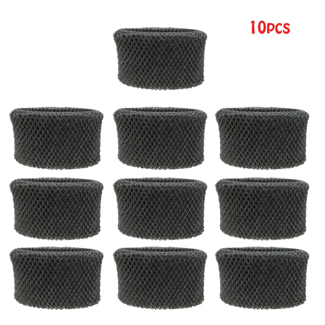 black Air Humidifier Filters Adsorb Bacteria And Scale For Philips HU4803 HU4811 HU4813 HU4801 HU4802 Humidifie 10pcs