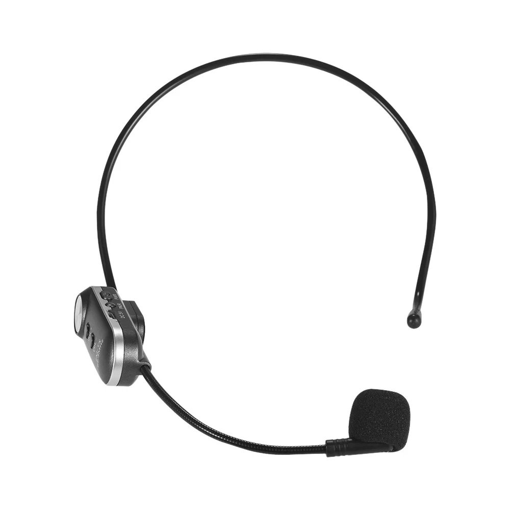 

Hands-free Wireless Microphone Megaphone Radio Mic Headset Condenser Microphones with FM Sending and BT Function
