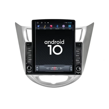 

Tesla Screen 64GB Car Multimedia GPS Navigation For Hyundai Accent Solaris Verna Audio Bluetooth Stereo Android 10 Tape Recorder