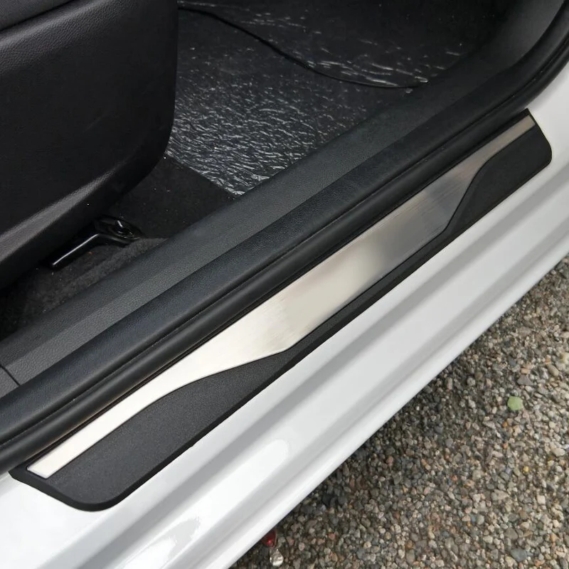 Goedkoop Hoge Kwaliteit Rvs Instaplijsten Scuff Plate Welkom Pedal Voor Lada Vesta Sw Kruis 2019 2018 2017 Auto Styling accessoires
