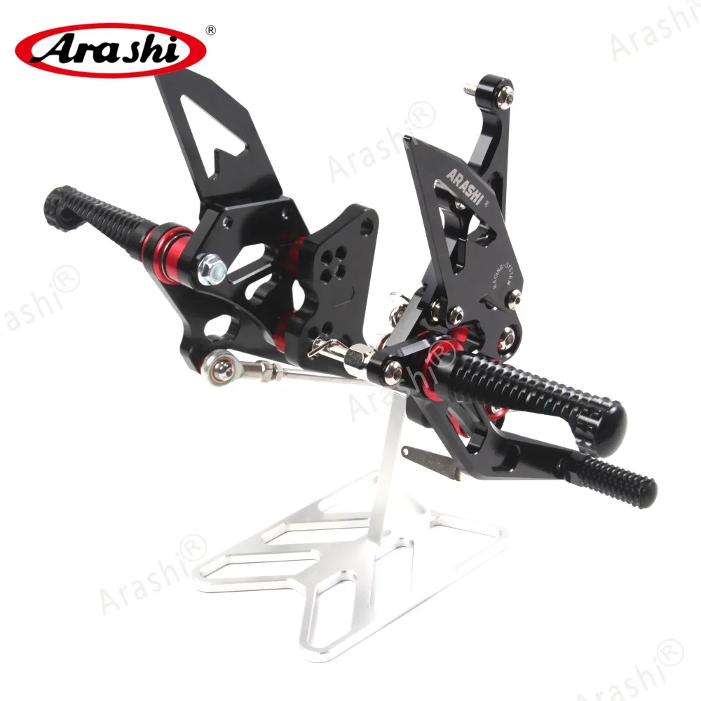Араши для SUZUKI GSXR1300 Hayabusa 1999-2001 2002 2003 2004 2005 2006 2007 ЧПУ Rider Rearset Регулируемые подножки