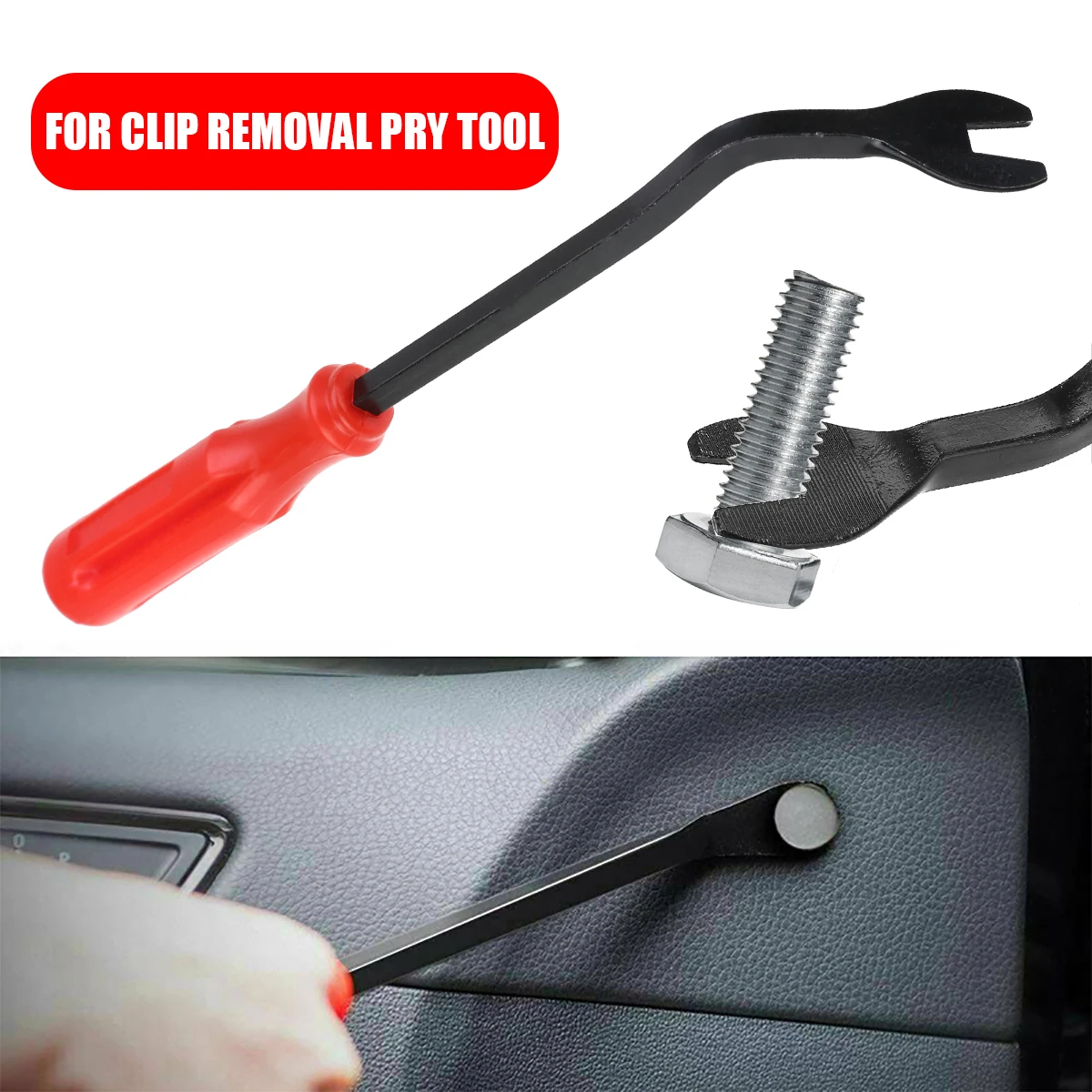 For Auto Interior Accessories 1 PC Car Door Card Panel Fastener Retainer Trim Clip Removal Plier Pry Hand Tool Treyues