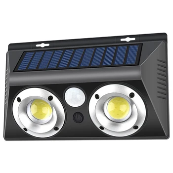 

Outdoor-Wall-Lights-COB-20W Motion Sensor Outdoor Solar Lights with High Efficiency Lens IP65 Waterproof Security Lights for Por