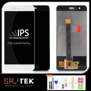 

SRJTEK For HUAWEI P10 Plus LCD Display Touch Screen Matrix Digitizer Sensor Glass Assembly With Frame For Huawei P10 Plus LCD