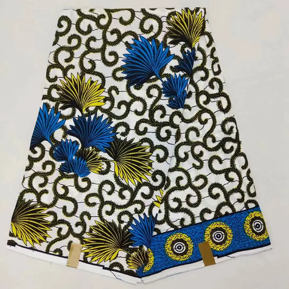 Mitex Печать Ткани Хлопчатобумажные для изготовления платьев юбки/африканские ткани Kitenge ткани африканская Pagne NAR-57