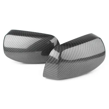 

2pcs Carbon Fiber Style Auto Car Exterior Rear View Side Mirror Cover Trim For BMW 5 Series E60 550i 2004 2005 2006 2007