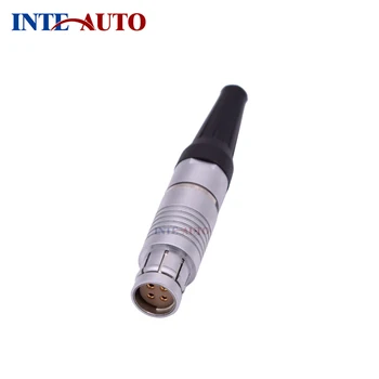 

OEM ODM compatible S103Z051 052 053 054 056 057 058 062 male plug audio cable fischers connector female contacts brass out shell