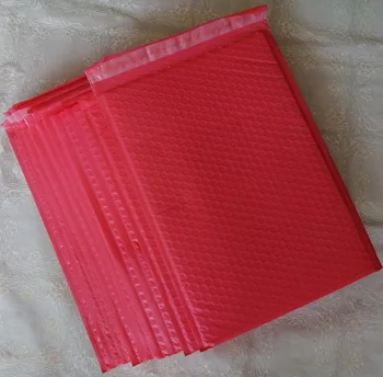 

26x35+4cm 25pcs/lot pink Poly bubble Mailer envelopes padded Mailing Bag Self Sealing