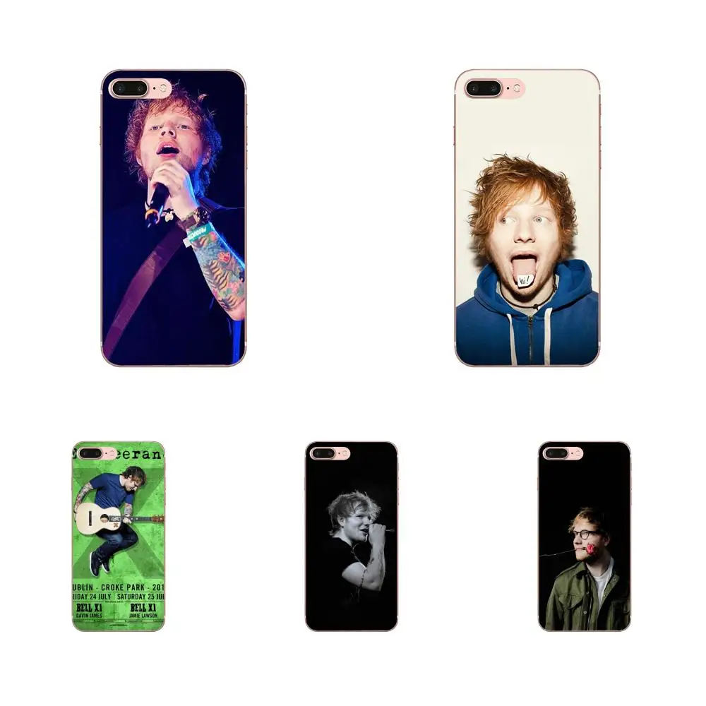 

For Apple iPhone X XS Max XR 4 4S 5 5C 5S SE 6 6S 7 8 Plus Skin Pattern Fashion ED Sheeran