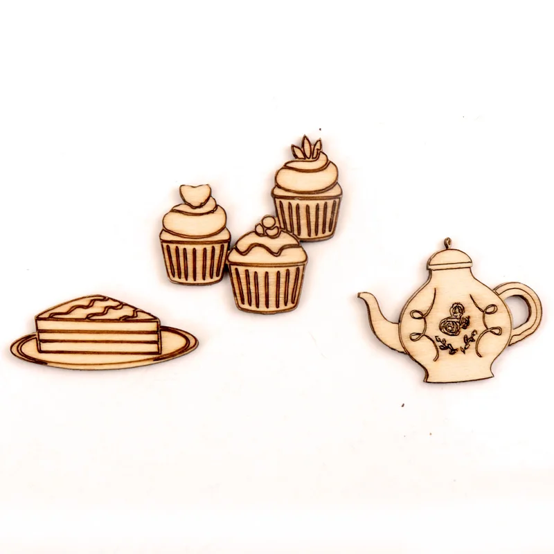 Handmade-Wooden-Crafts-Accessory-Home-Decoration-Scrapbookings-DIY-European-Style-Palace-Cup-kettle-Pattern-30-45mm (3)