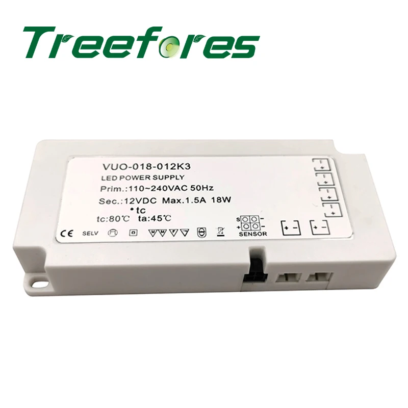 0 Slim 18W 24W 12V led driver adapter