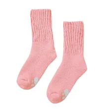 Женские осенне-зимние новые стильные повседневные плотные высококачественные модные теплые однотонные носки Calze da donna