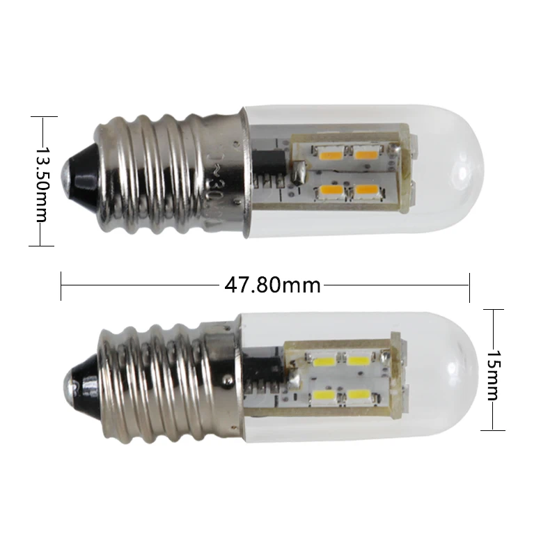 Ampoule led e14 2 Вт кукурузная лампа мини светильник переменный ток 12 В 24 Домашний