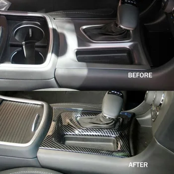 

Carbon Fiber Decoration Cover Central Control Gear Shift Panel Hot Sale