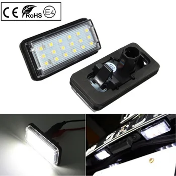 

2X Rear Number License Plate Light For Toyota Land Cruiser 120 for Prado 200 for Lexus GX470 No Error Car LED White Auto Lamp