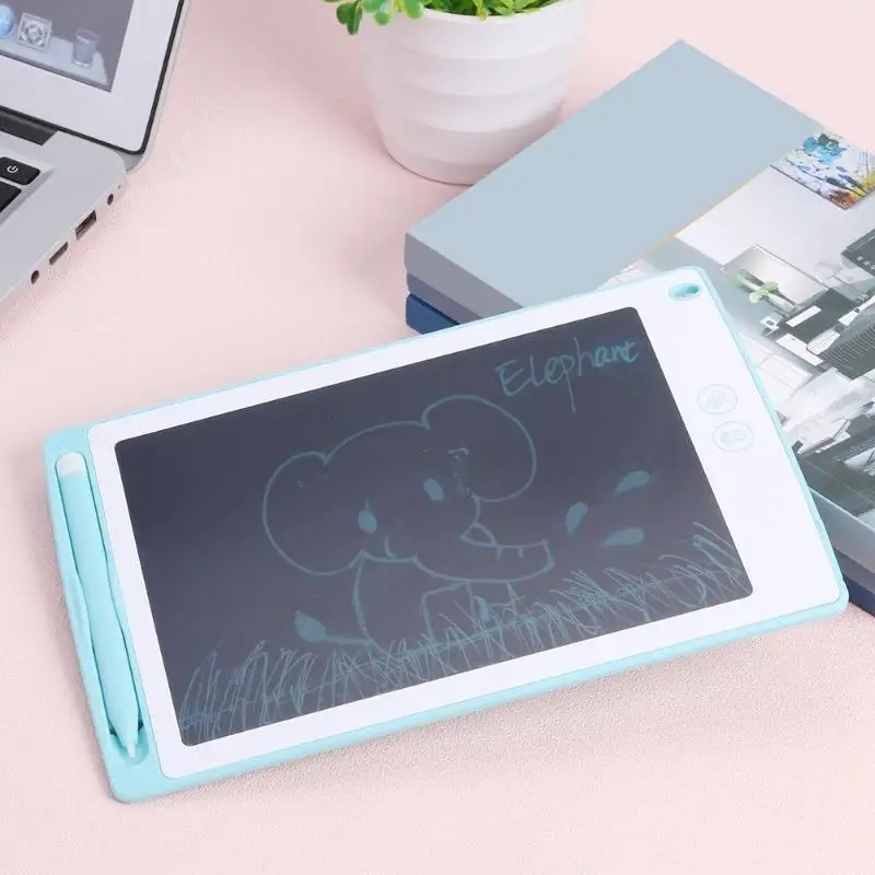 10-ти дюймовый электронный ЖК-дисплей рукописный ввод Tablet ультра-тонкий Цвет Экран доска для рисования компактный дизайн светильник Вес надежность