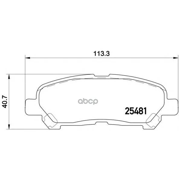 Колодки Тормозные Toyota Highlander 07- Зад. Brembo P83138 Brembo арт. P83138