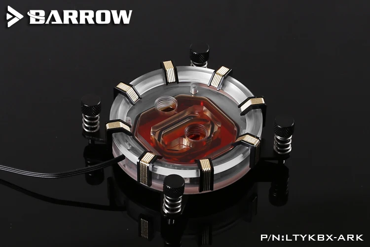 Bloco de Água da Cpu do Carrinho de Mão para Amd Intel Soquete Lga115x 1200 1700 X99 X299 5v Argb 3pin Mobo Aura Sync Edição Limitada Ventiladores e resfriadores - Imagem 6