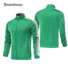 Новинка, мужские куртки для бега, фитнеса, спорта, пальто с капюшоном, плотная толстовка, для спортзала, футбола, тренировок, бега, бега, куртки, светоотражающая молния