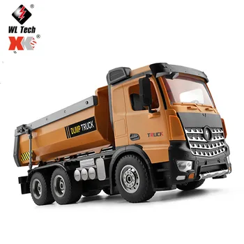 

Wltoys 14600 RC Car 1:14 2.4Ghz Radio Remote Control Crawler Dirt Dump Car Engineer Vehicle Transporter Models Toys for Kids
