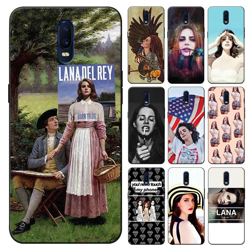 

For oneplus one plus 7 pro 7 6 6t 5t Soft silicone Cover Phone Case Sexy singer model Lana Del Rey Novelty