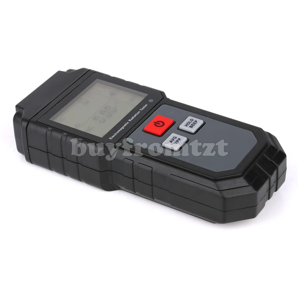 Electromagnetic Radiation Tester Electric Field& Magnetic Field Tester Sound Light Alarm RZ825
