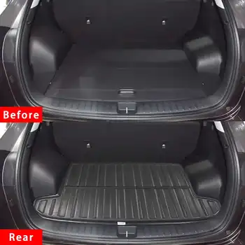 

Car Tray Boot Liner Cargo Rear Trunk Cover Matt Mat Boot Liner Floor Carpet Mud For Hyundai Tucson TL 2015 2016 2017 2018 2019