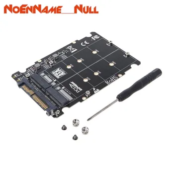 

2 in 1 M.2 NVMe SATA-Bus NGFF SSD to PCI-e U.2 SFF-8639 Adapter PCIe M2 Converter Desktop Computer dropshipping